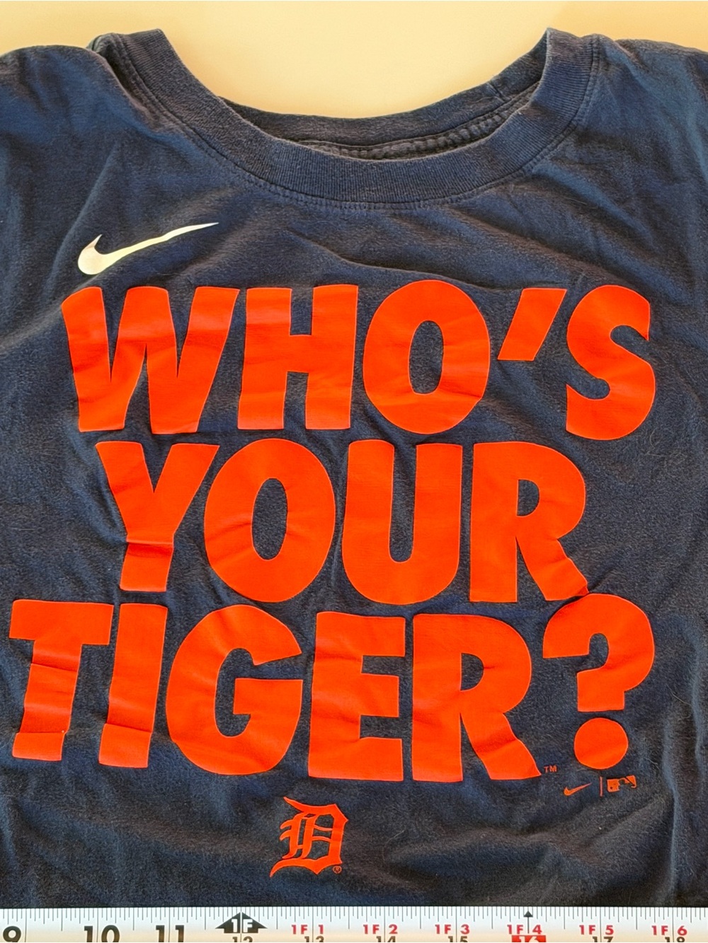 Detroit Tigers Nike Navy Short Sleeve tshirt